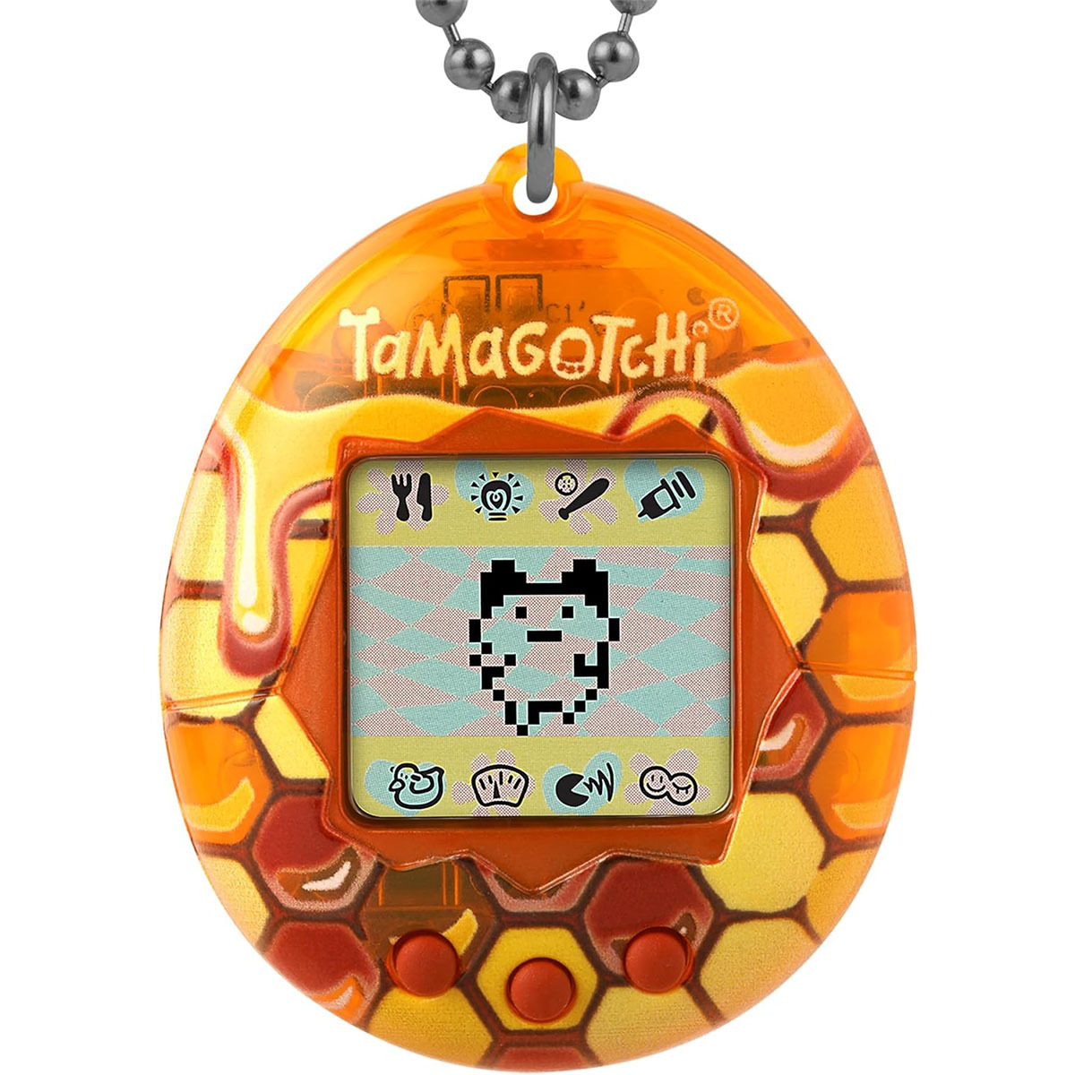 Tamagotchi蜂巢圖案(英文版)