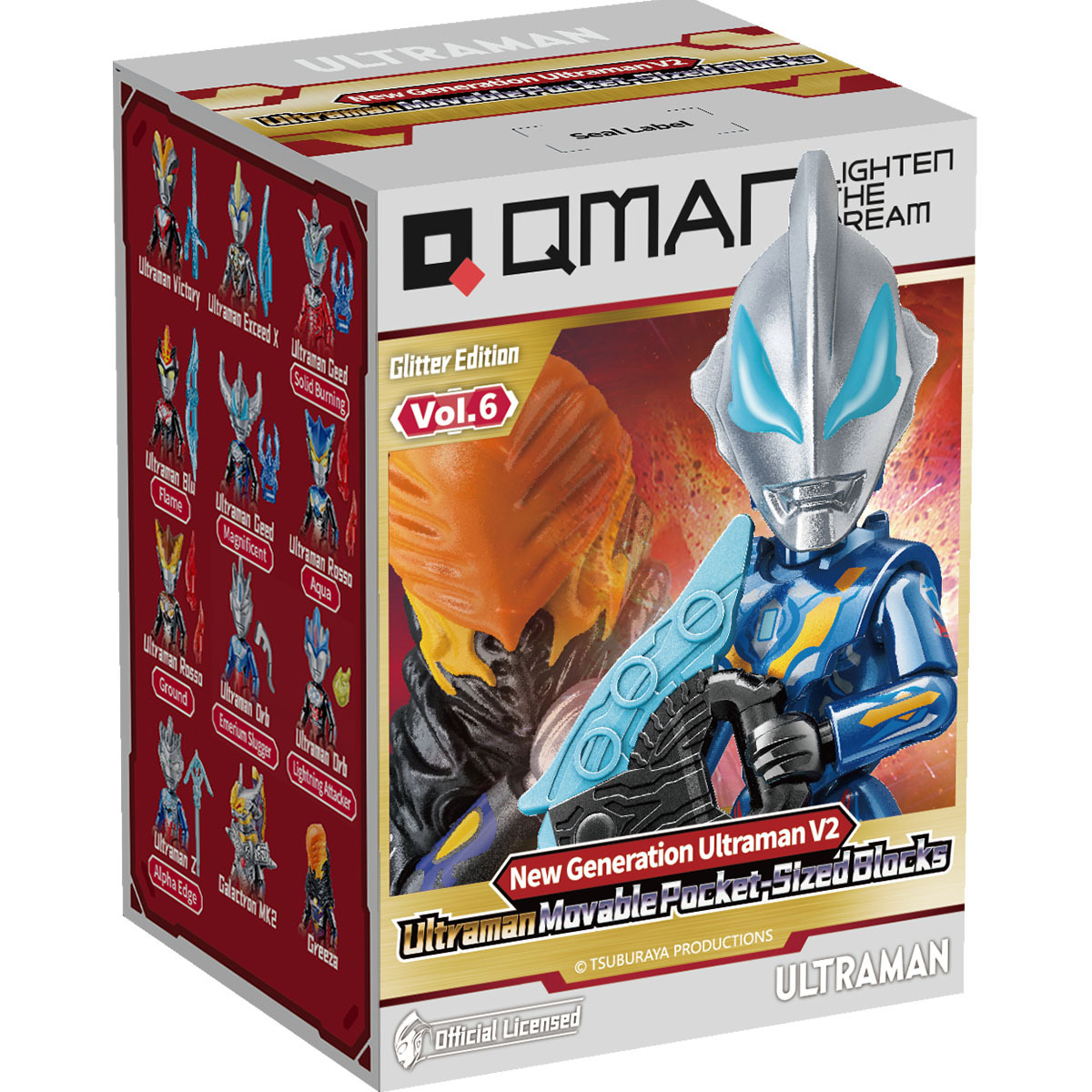 超人炫閃款口袋積木第六彈-新世代英雄V2