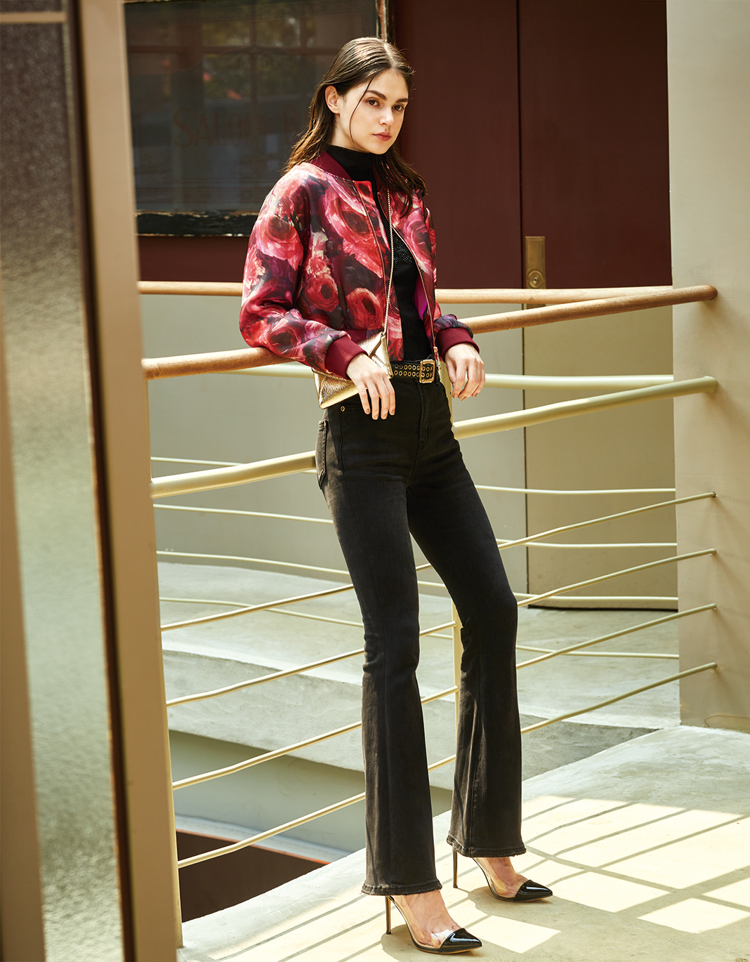 BC15023D1玫瑰山谷休閒風外套