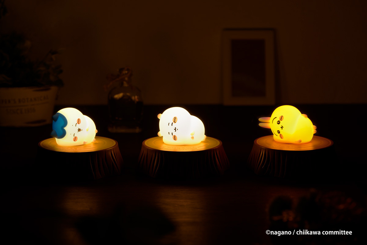 現貨｜Chiikawa 矽膠小枱燈 + 無線充電座 小可愛 八字貓 兔兔