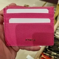 [S] FURLA WP00229-BX0306 CLASSIC ZIP CARD CASE,POWER PINK, 8050597368542 (SF239)