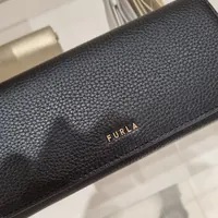 [S] FURLA PU35RZY-BX0305 RITZY FLAP LONG WALLET,NERO, 8050597100685 (SF241)