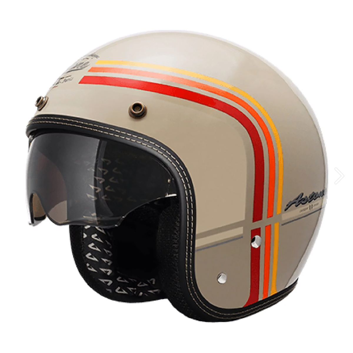 ASTONE SP3 AT36彩繪 卡其｜astone helmet 半罩 安全帽 內墨片