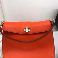 [S] FURLA WB00894-BX0305 DANAE 2WAY PLAIN LEATHER ELEGANT BAG,ARANCIO a, 8050597316529 (SF254)