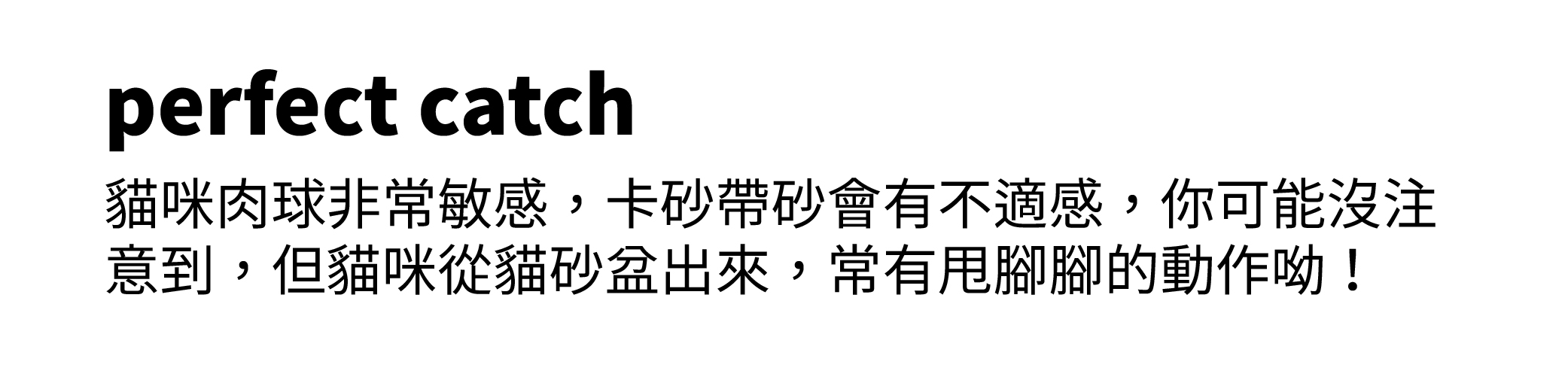 完美接住多餘貓砂