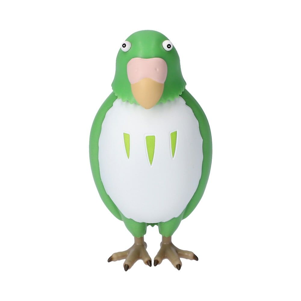 搖頭公仔 蒼鷺與少年 鸚鵡男 綠色