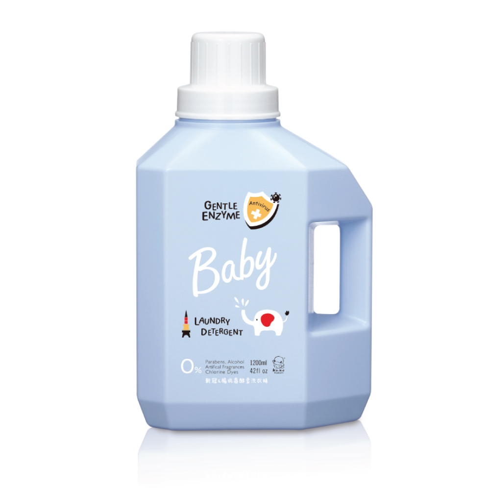 KUKU 清除新冠&腸病毒酵素洗衣精 - 1200ml [清除衣物上腸病毒及新冠病毒]