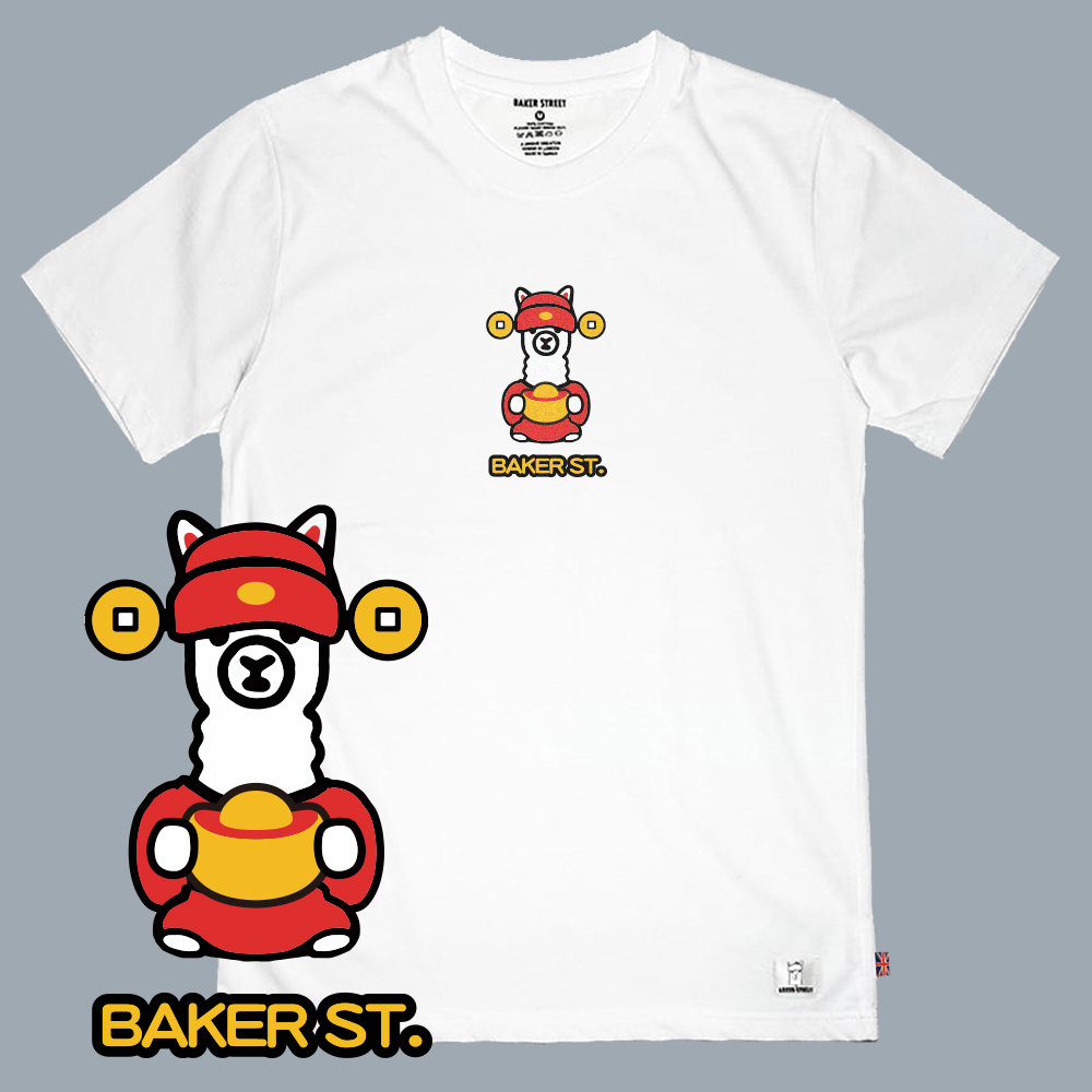 God of Wealth Alpaca 財神駝 短T