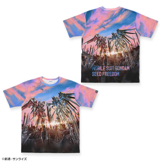 Pbandai 預訂2024/3月 STRICT-G『機動戦士ガンダムSEED FREEDOM』メカビジュアル フルカラーTシャツ⚠️⚠️熱賣款‼️落單前請先PM查詢貨源