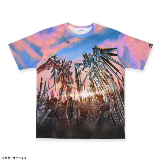 Pbandai 預訂2024/3月 STRICT-G『機動戦士ガンダムSEED FREEDOM』メカビジュアル フルカラーTシャツ⚠️⚠️熱賣款‼️落單前請先PM查詢貨源