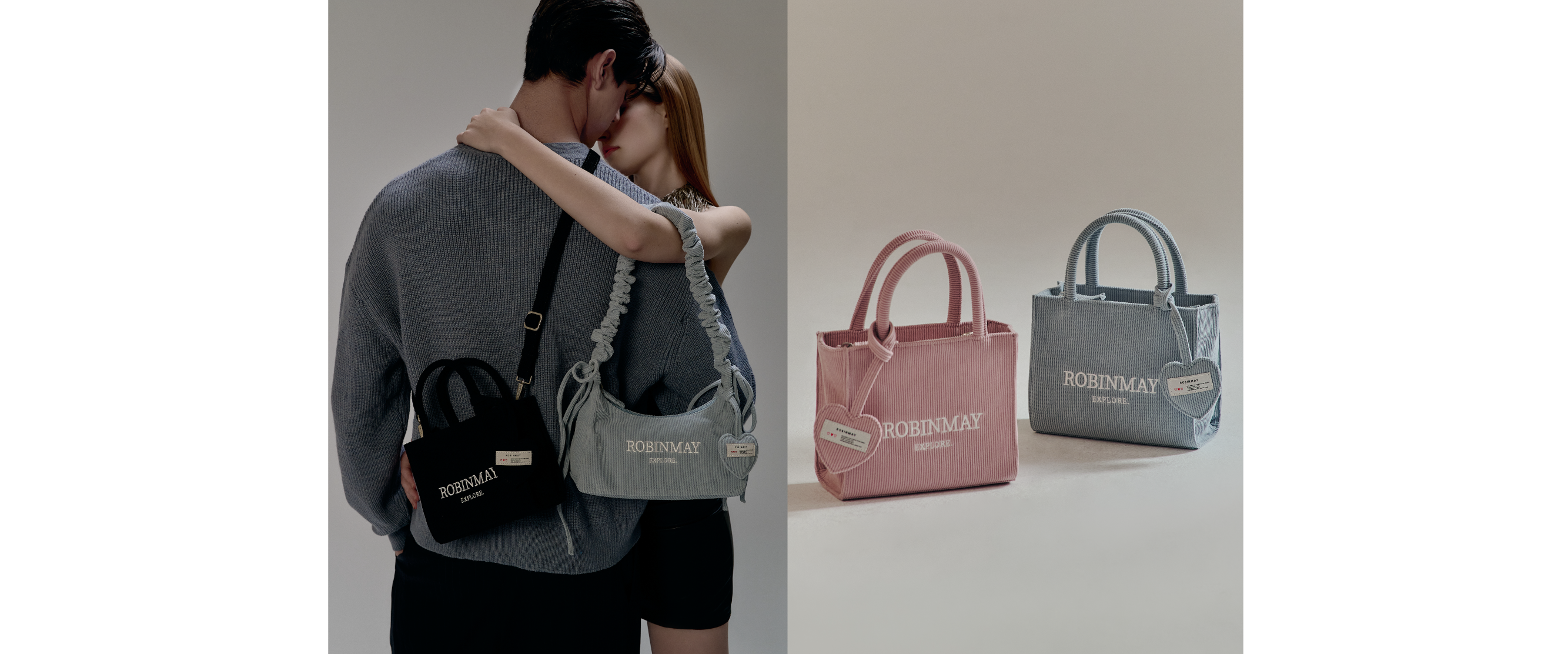 情人節禮物02：溫暖簡約的燈芯絨小方包