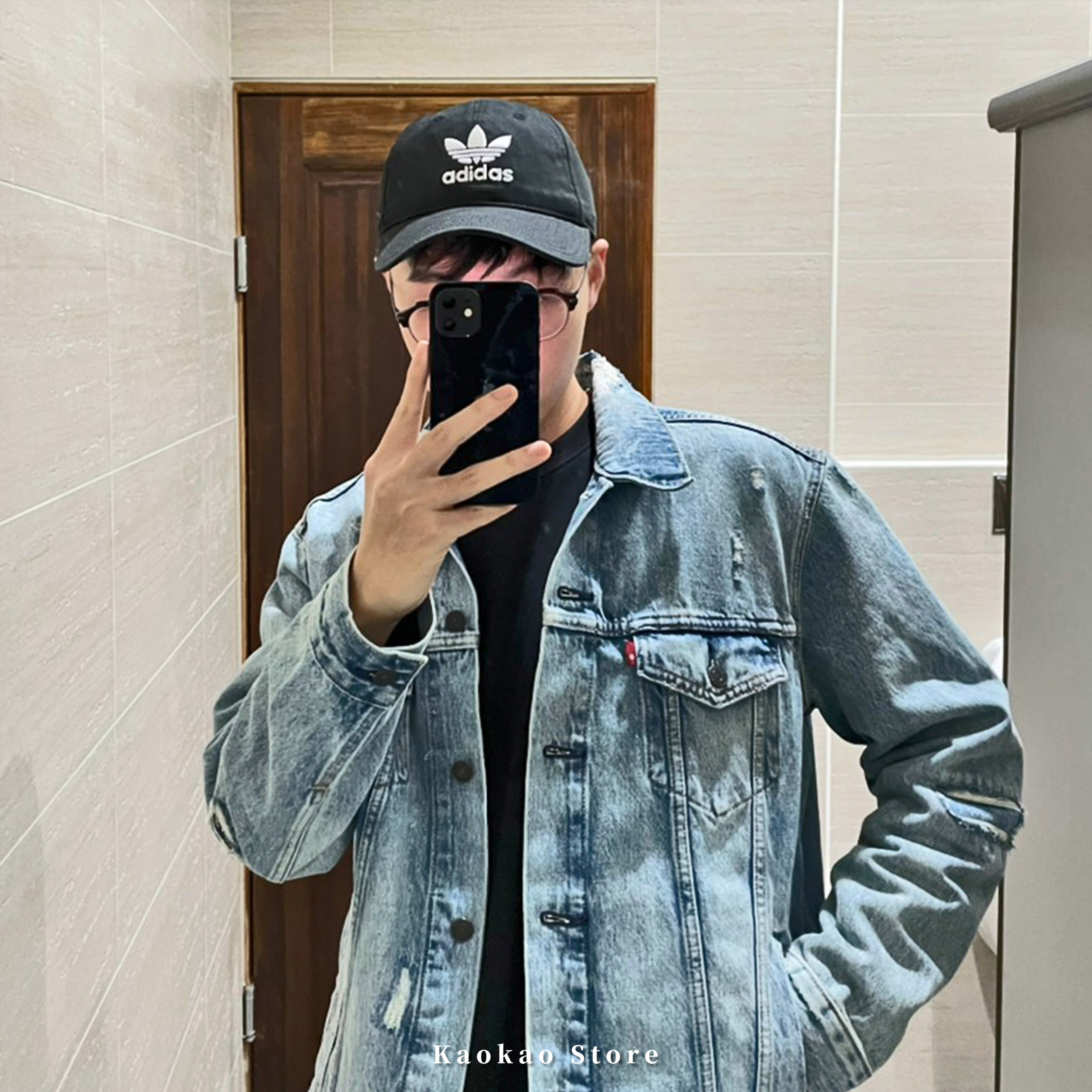 『現貨』ADIDAS ORIGINALS TREFOIL CAP  三葉草 三線 老帽【ADHAT】