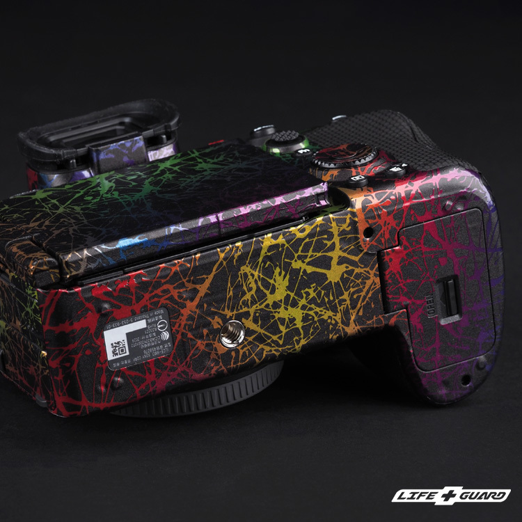 SONY A93 A9 III 貼膜商品圖，LIFE+GUARD 專機專屬設計開版