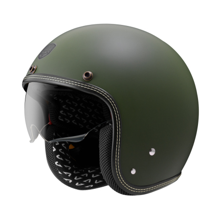 ASTONE SP3 平光綠｜astone helmet 半罩 素色 安全帽 內墨片