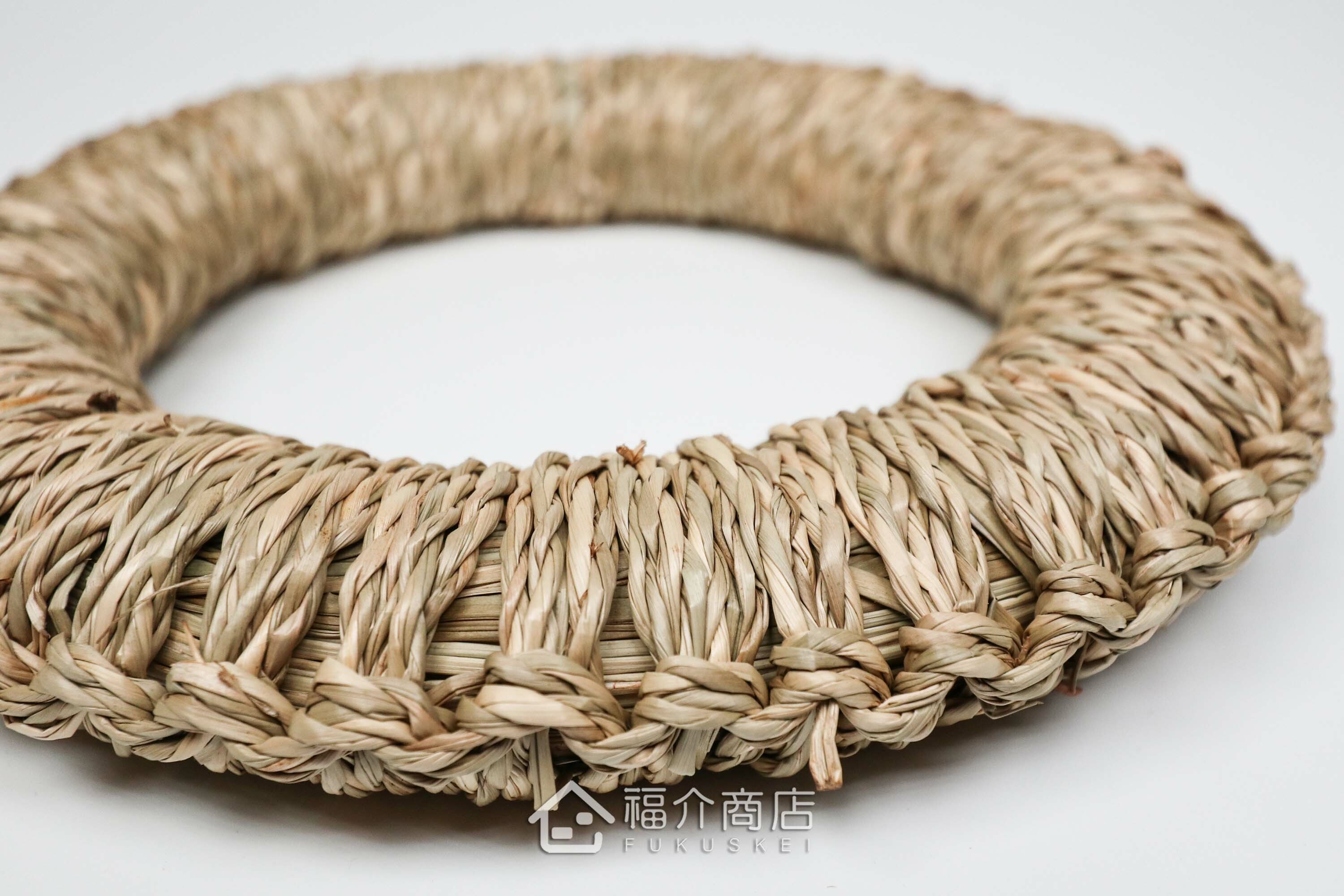 可以放置鍋子的藺草隔熱鍋墊