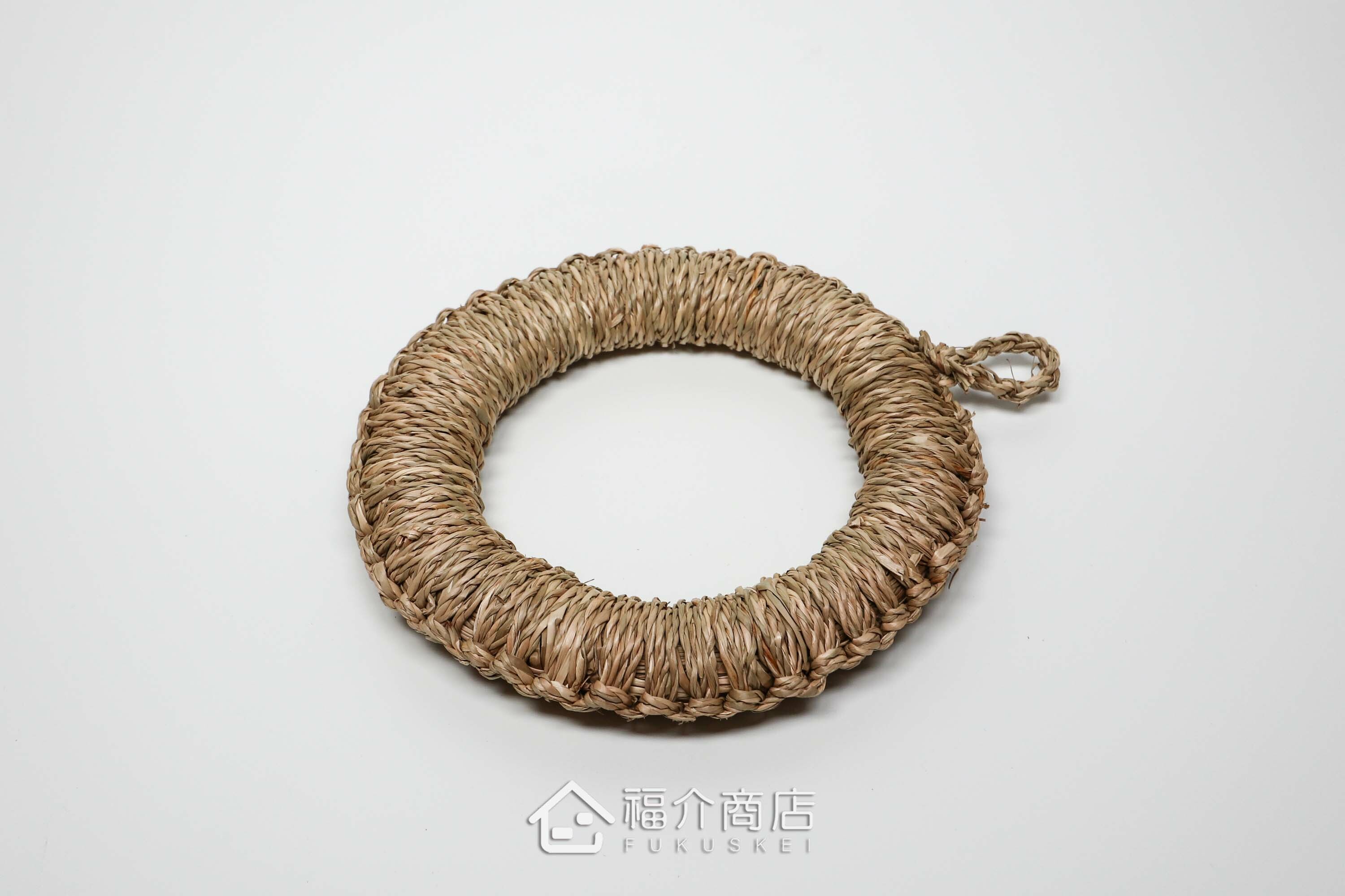 可以放置鍋子的藺草隔熱鍋墊