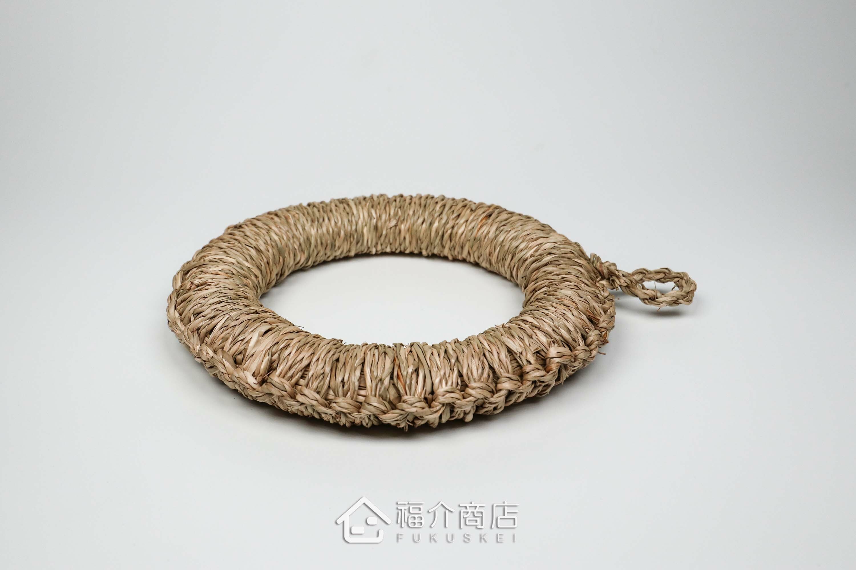 可以放置鍋子的藺草隔熱鍋墊