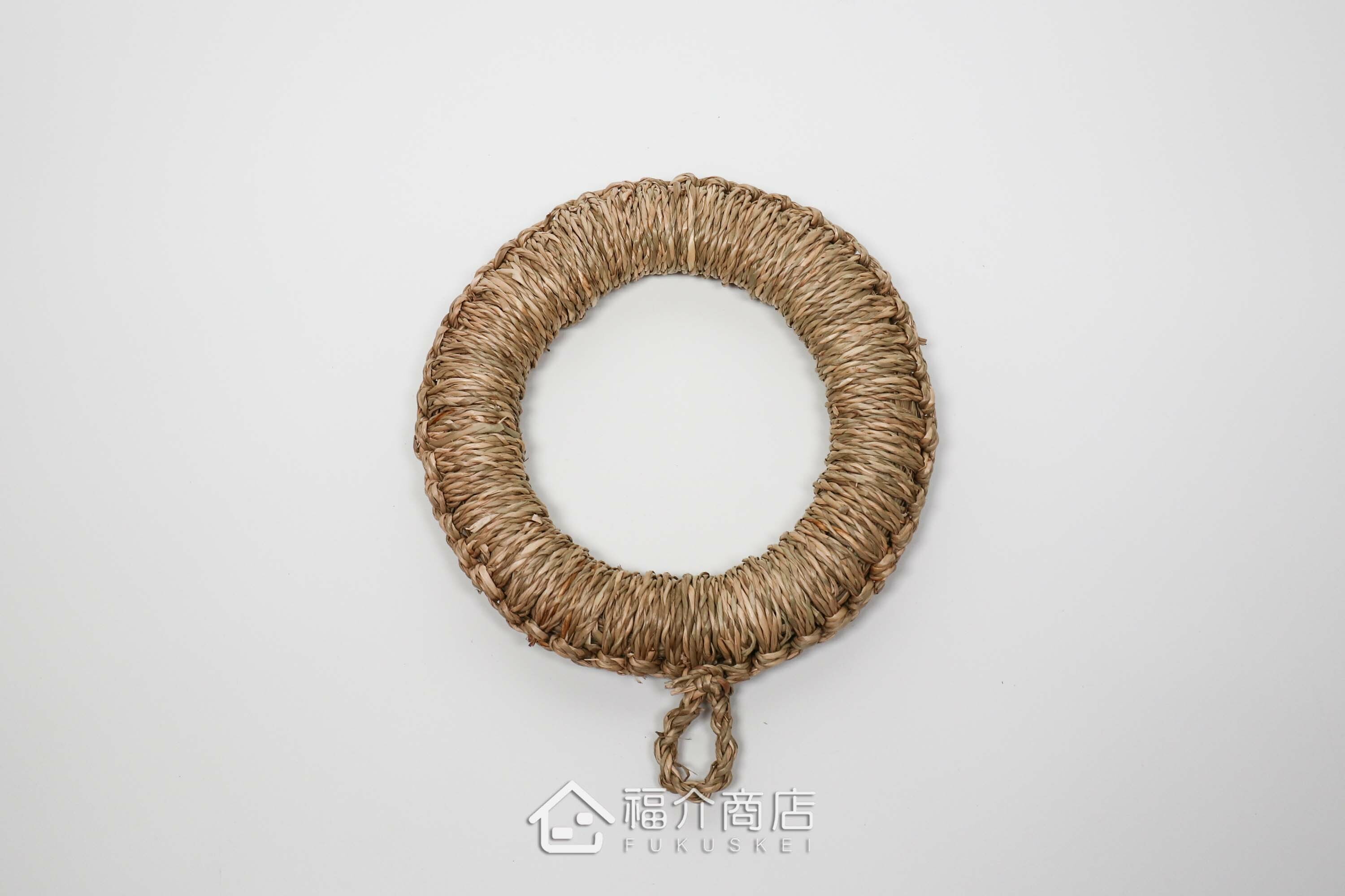 可以放置鍋子的藺草隔熱鍋墊