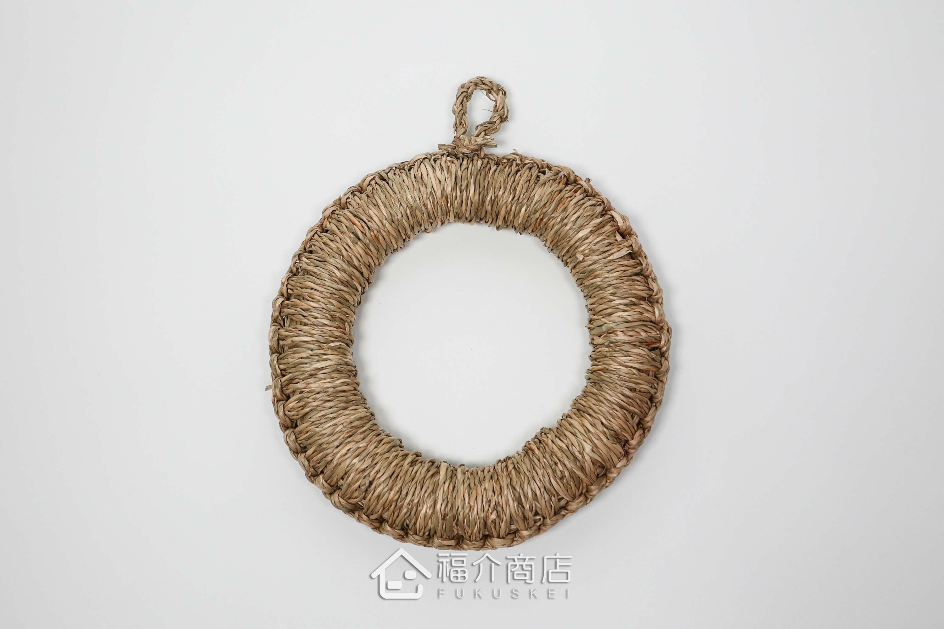 可以放置鍋子的藺草隔熱鍋墊