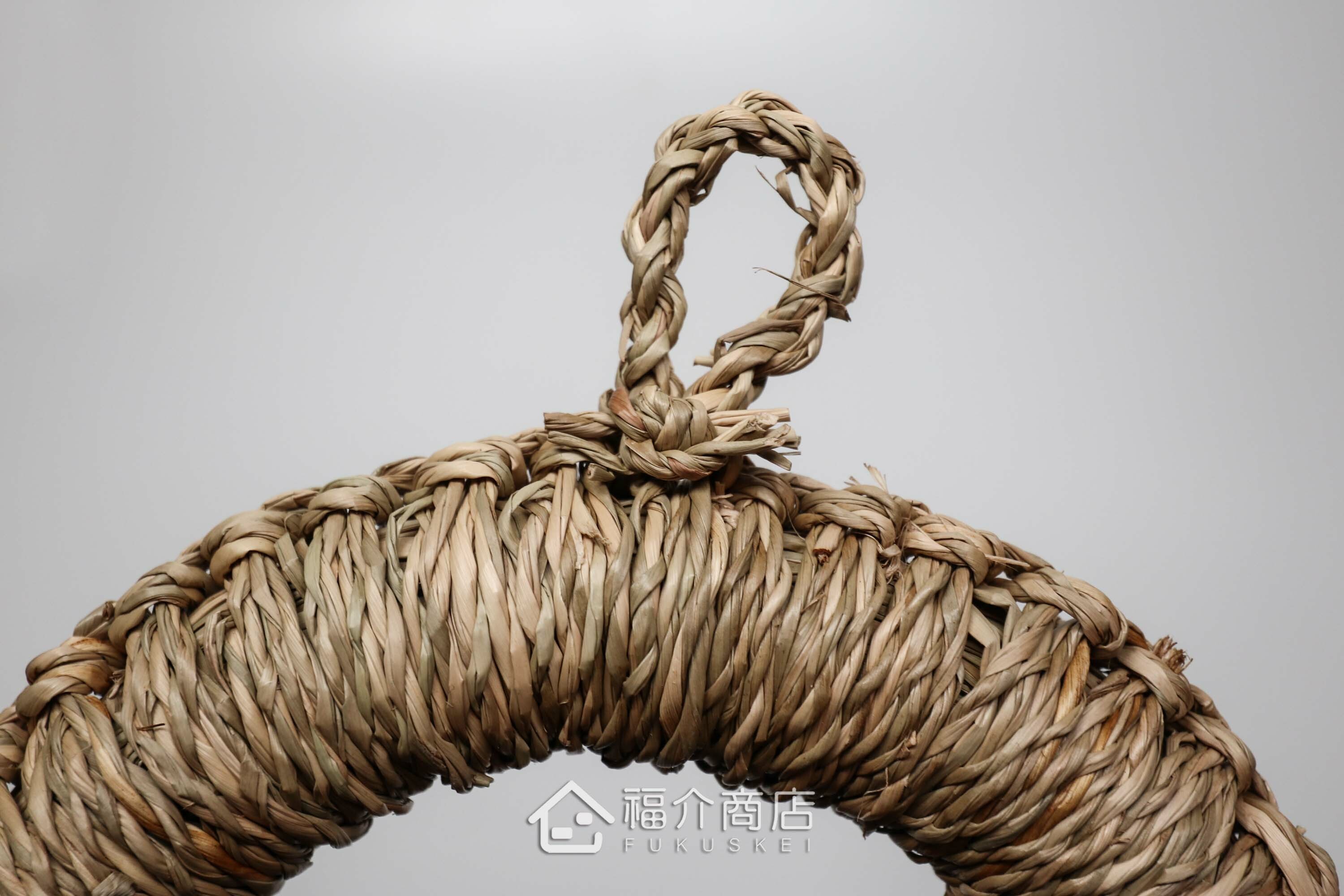 可以放置鍋子的藺草隔熱鍋墊