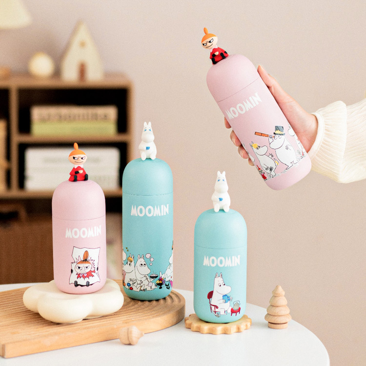 PO: 丹麥2入組POxMOOMIN膠囊保溫杯(共2色x2尺寸)