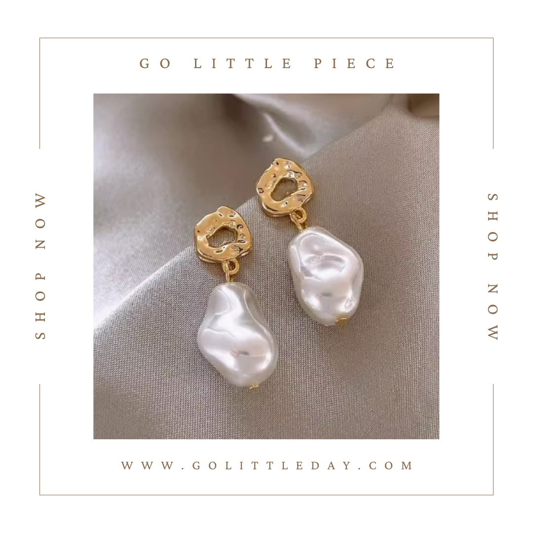 Go Little Piece 韓國 仿珍珠耳環 (逢星期日截單後14-21個工作天發貨) - 122