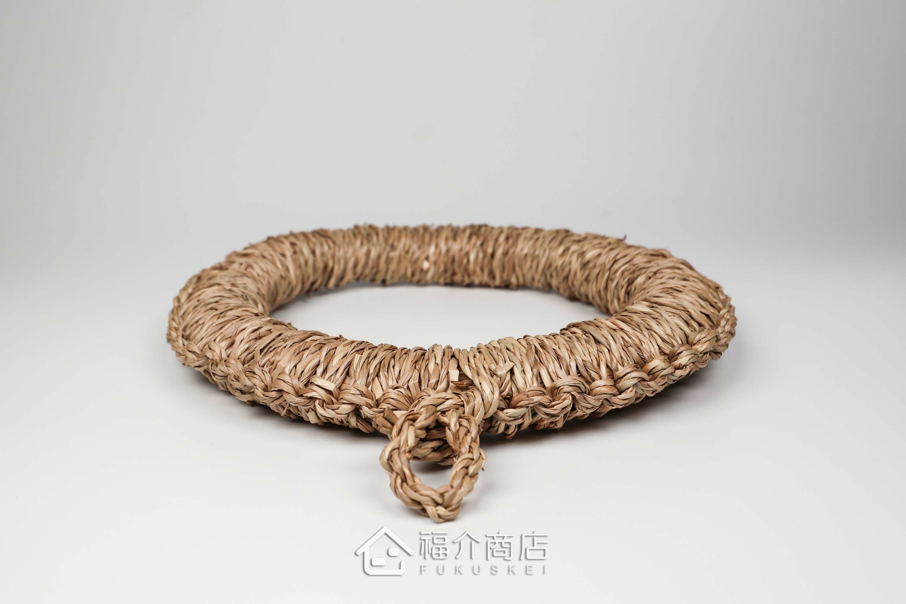 可以放置鍋子的藺草隔熱鍋墊