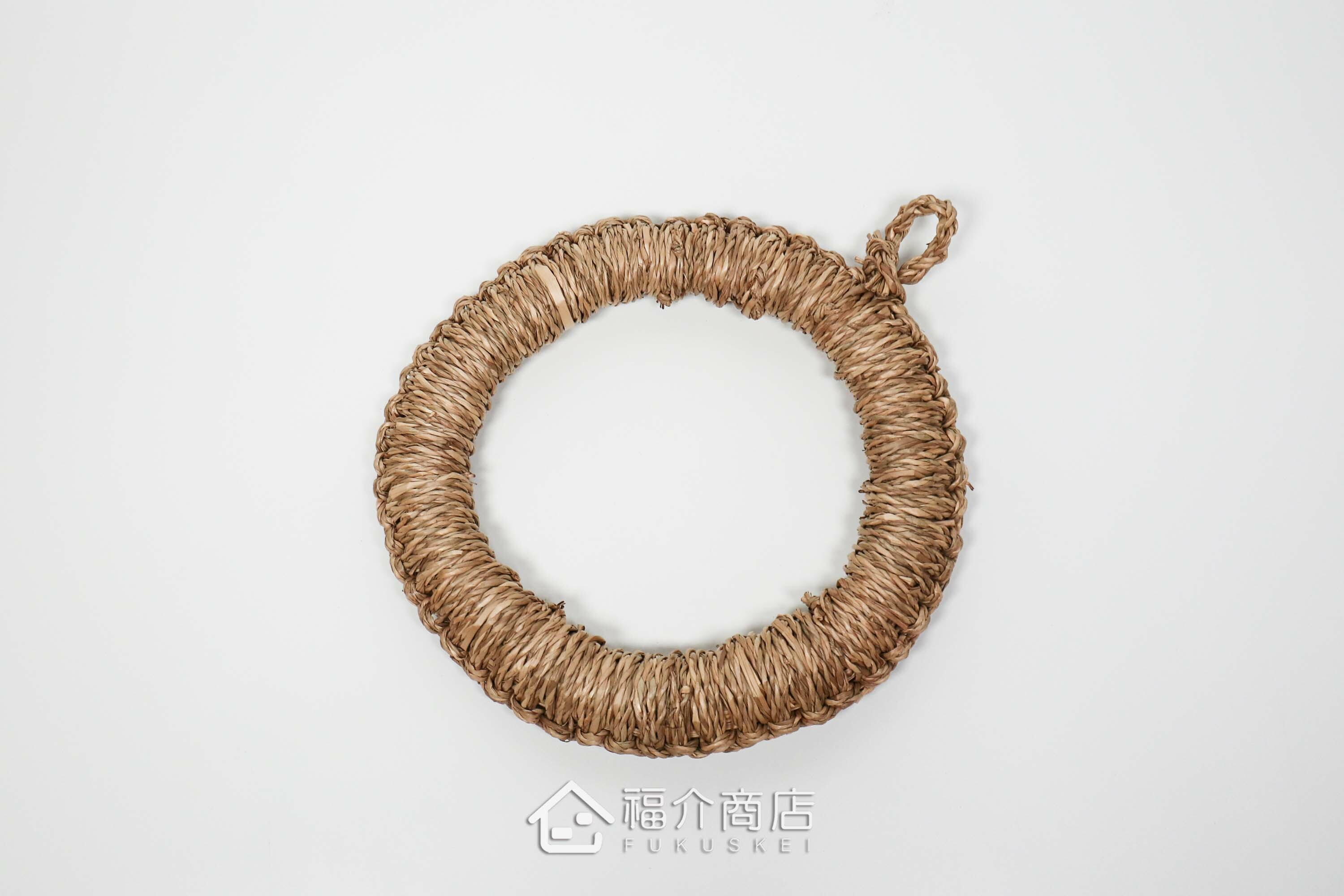 可以放置鍋子的藺草隔熱鍋墊