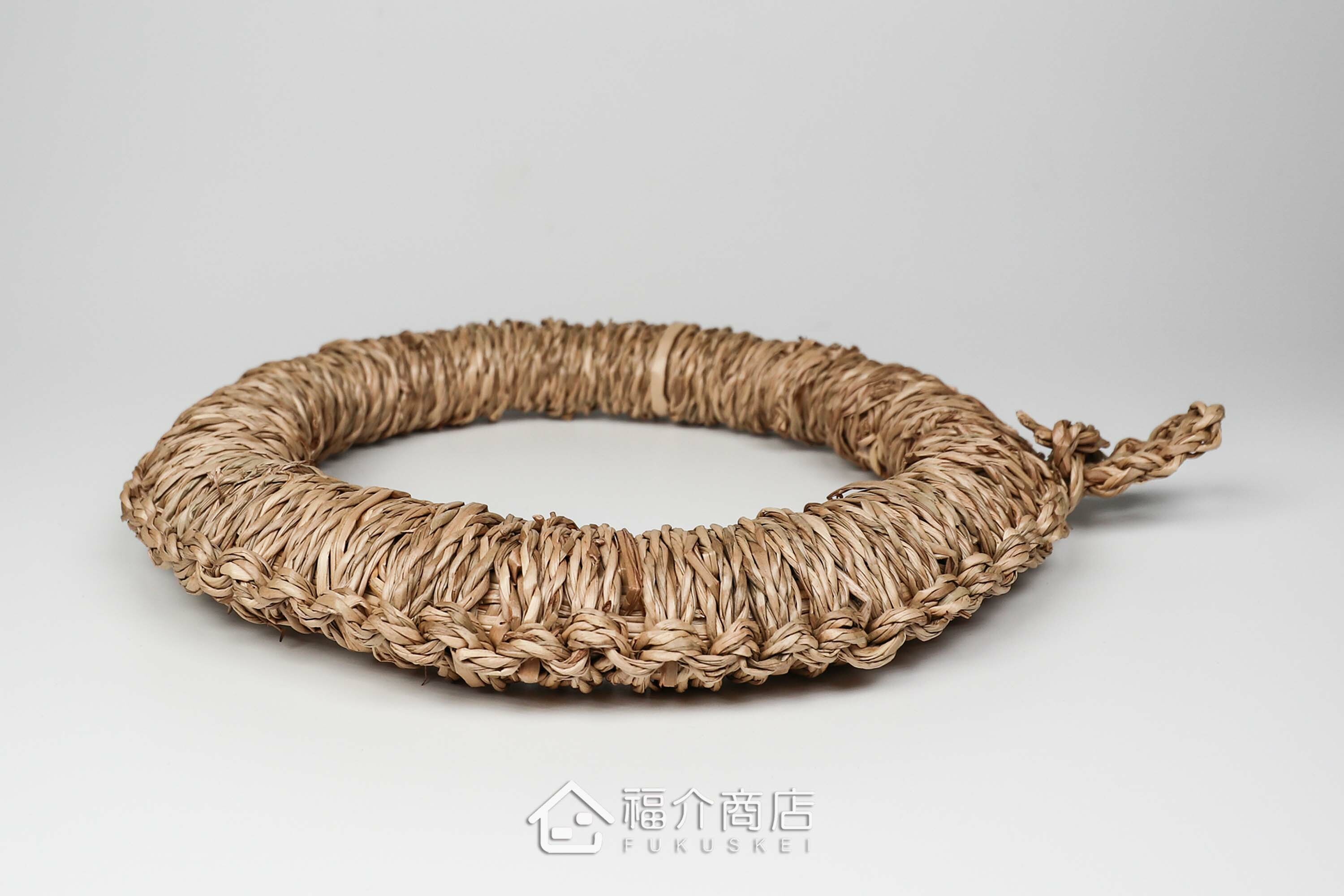 可以放置鍋子的藺草隔熱鍋墊