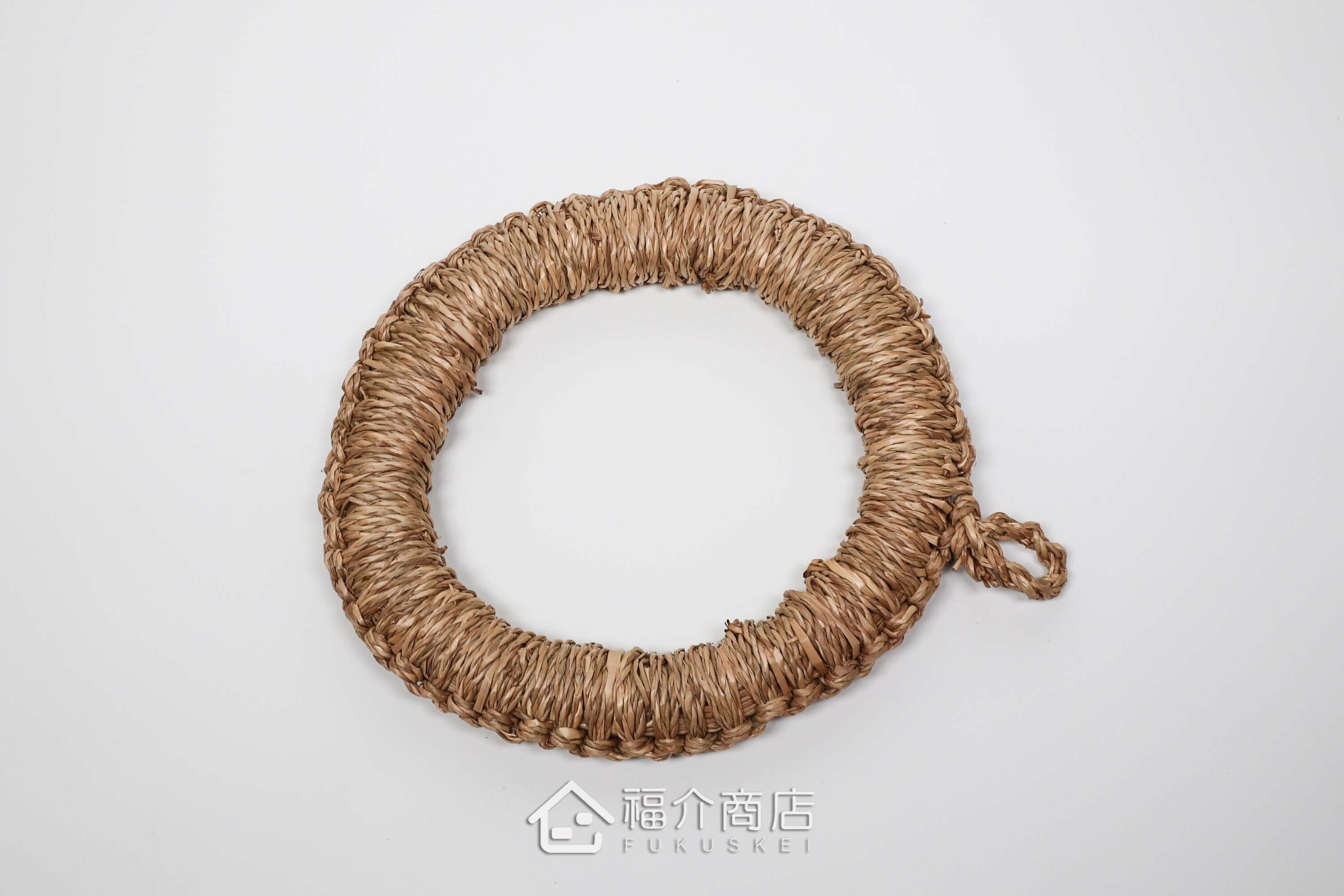 可以放置鍋子的藺草隔熱鍋墊