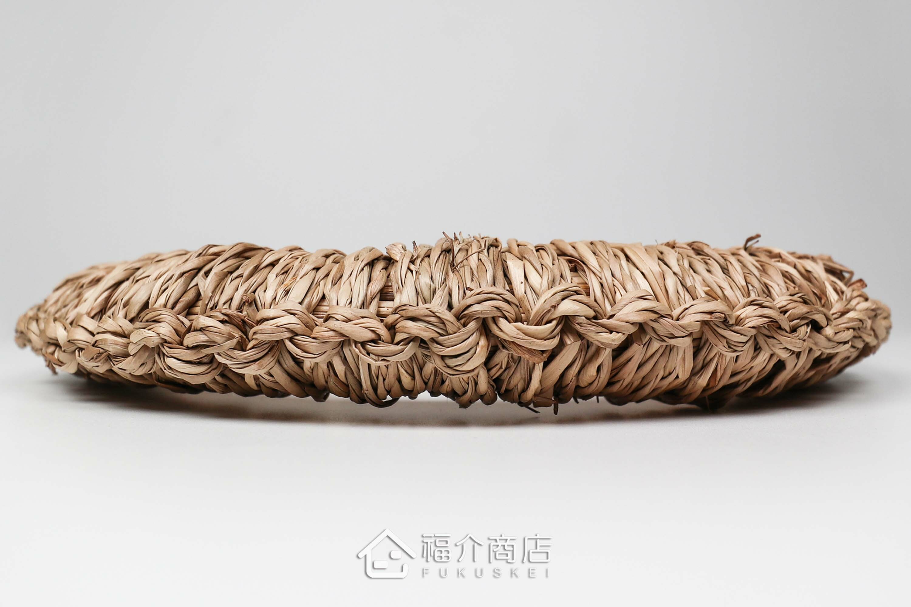 可以放置鍋子的藺草隔熱鍋墊