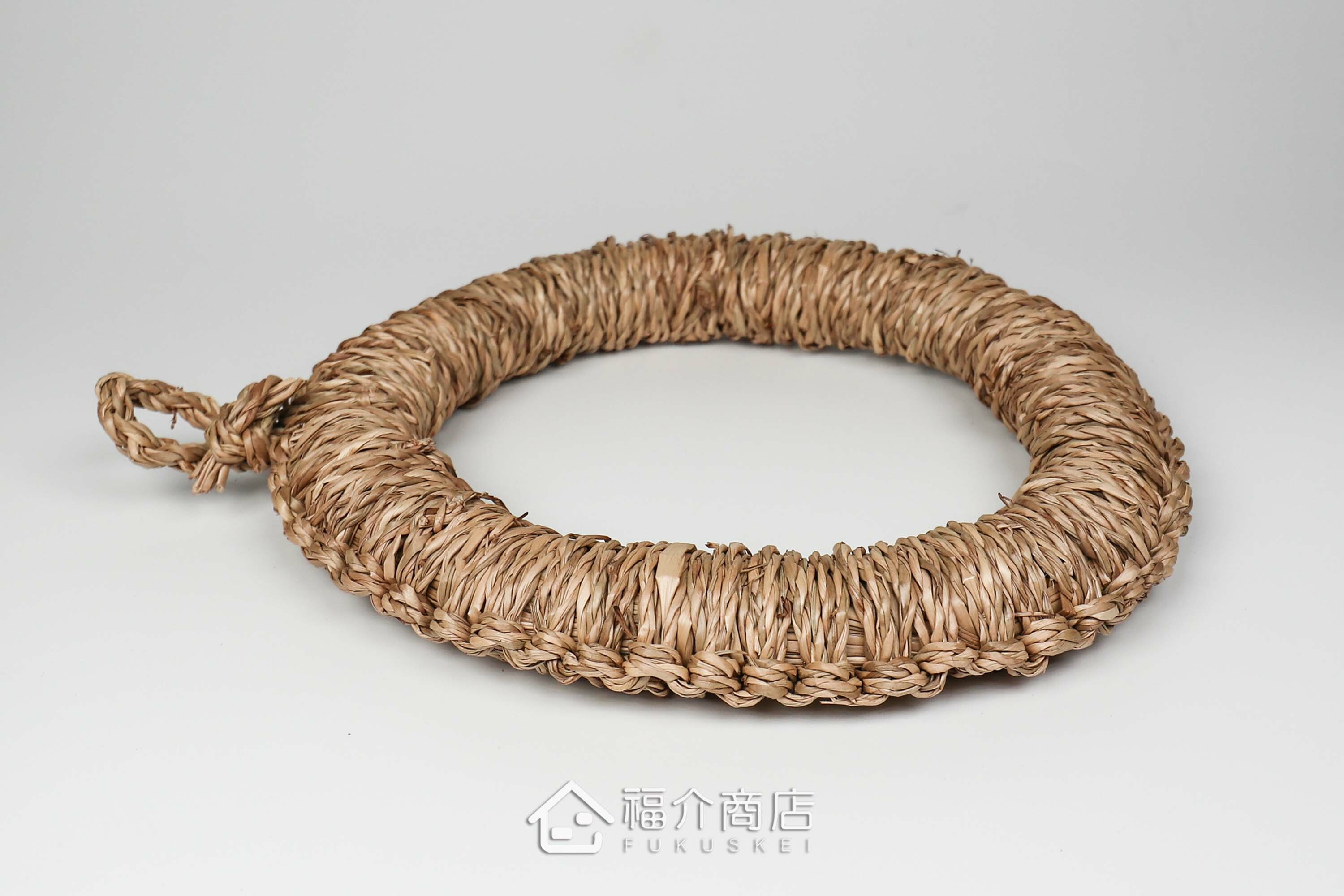 可以放置鍋子的藺草隔熱鍋墊