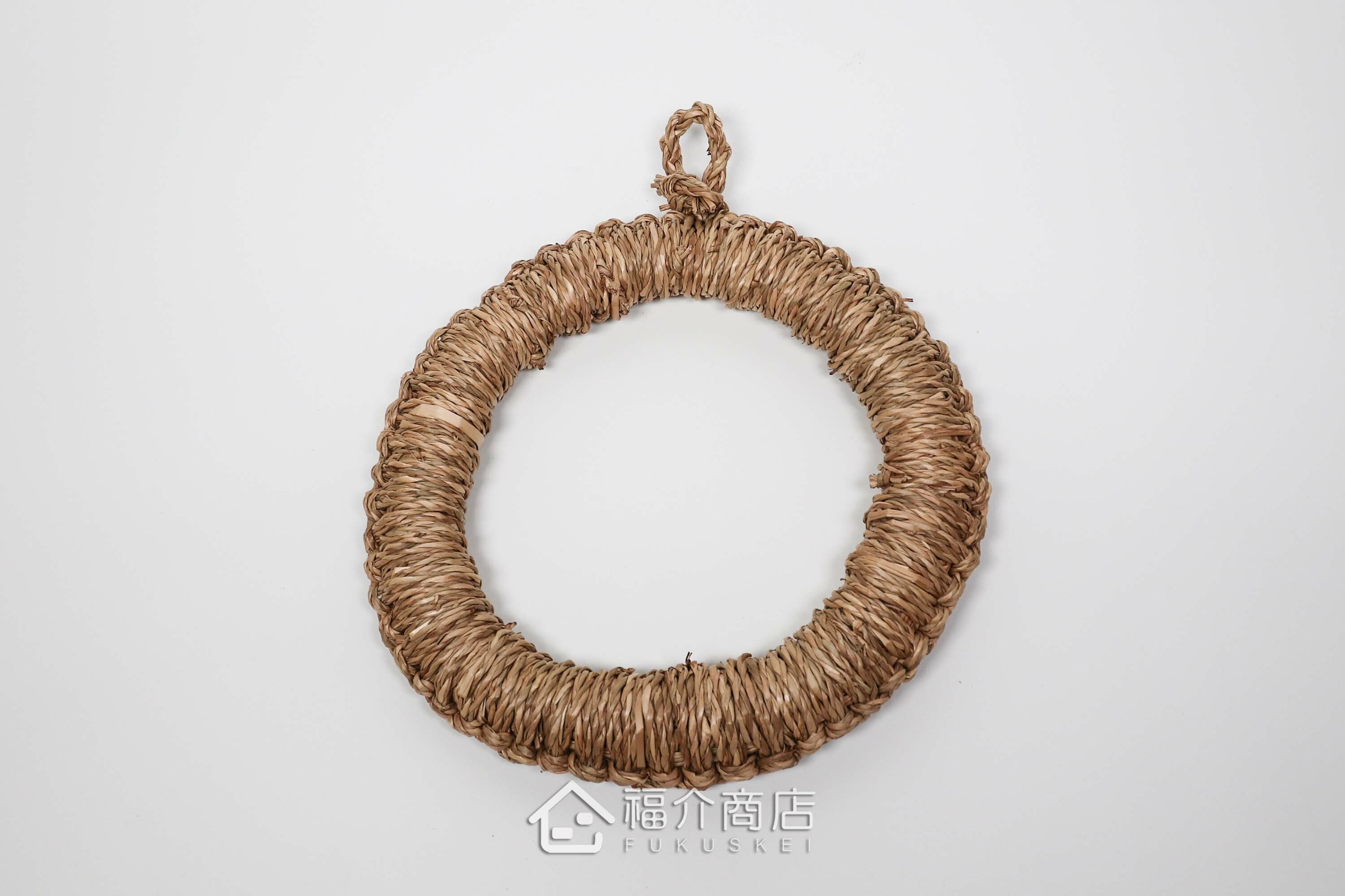 可以放置鍋子的藺草隔熱鍋墊