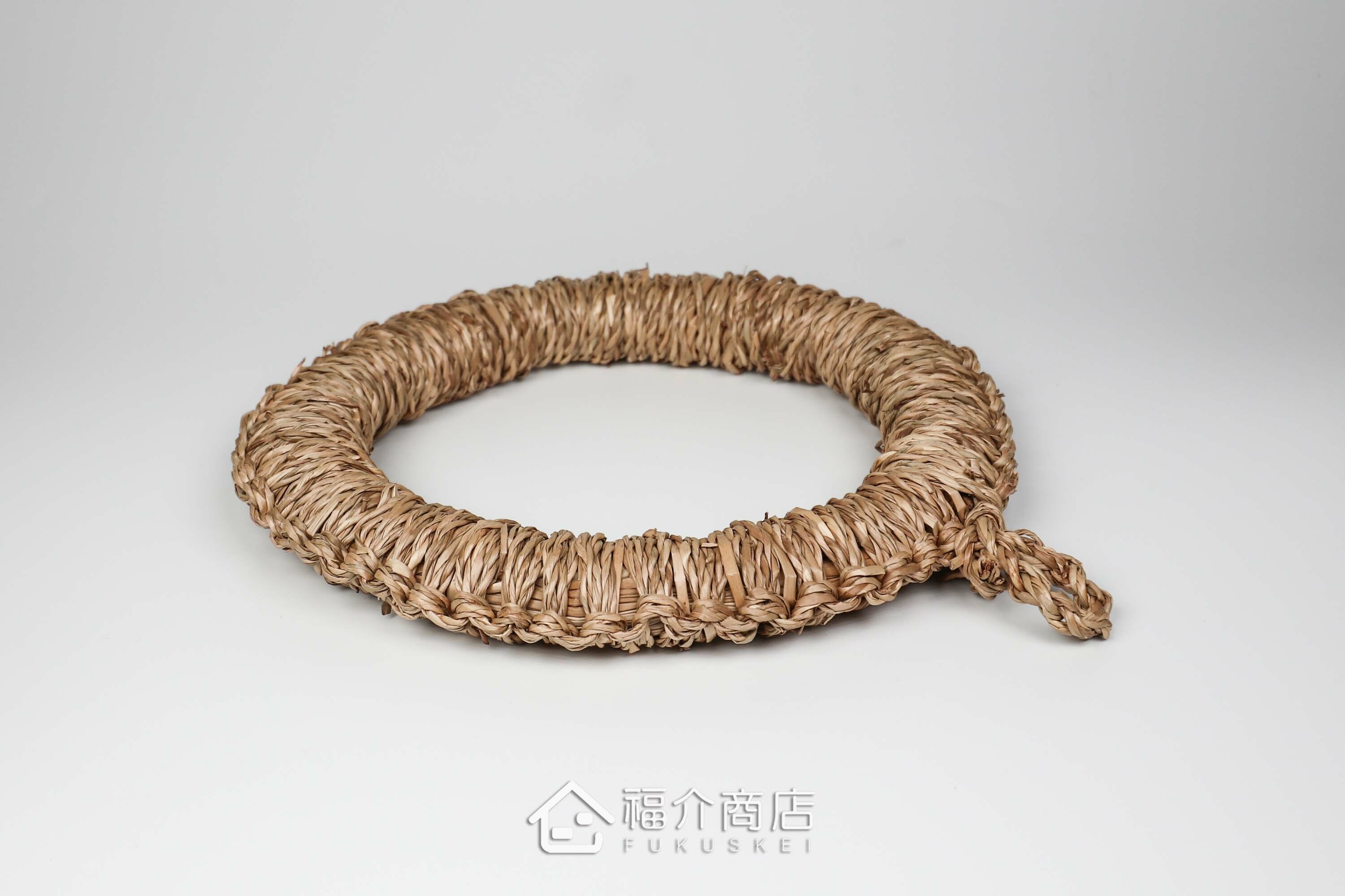 可以放置鍋子的藺草隔熱鍋墊