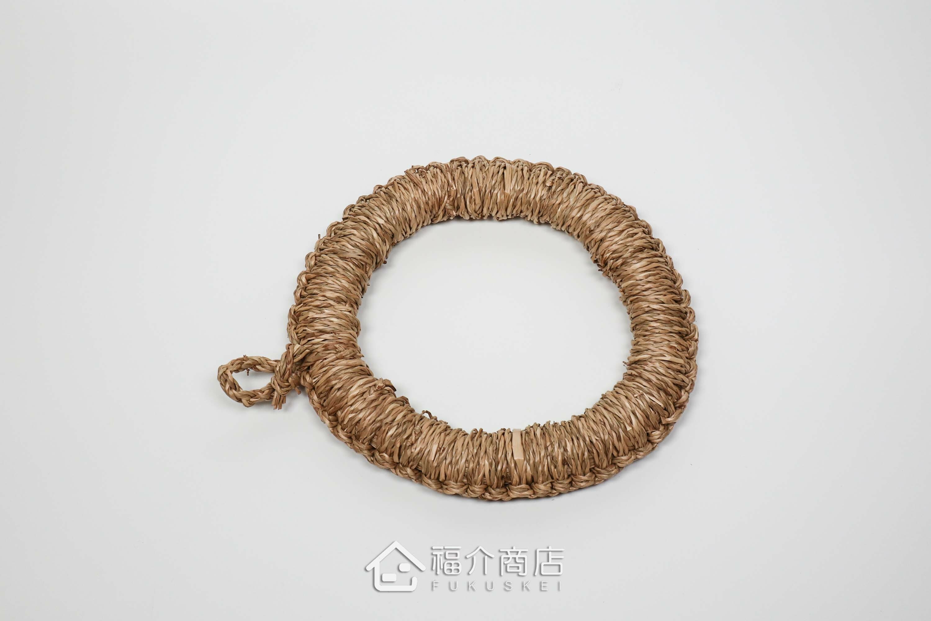 可以放置鍋子的藺草隔熱鍋墊