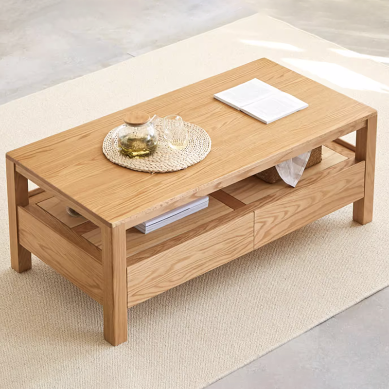 挪威實木茶几B款NW-A4071