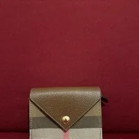 [S] BURBERRY LS JADE CHAIN CARD WALLET,TAN, 80672601 (SB91)