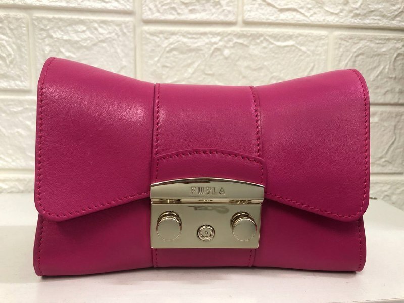 [S] FURLA WB00930-BX1709-2504S METROPOLIS MINI CROSSBODY REMIX,POP PINK, 8050597347400 (SF264)