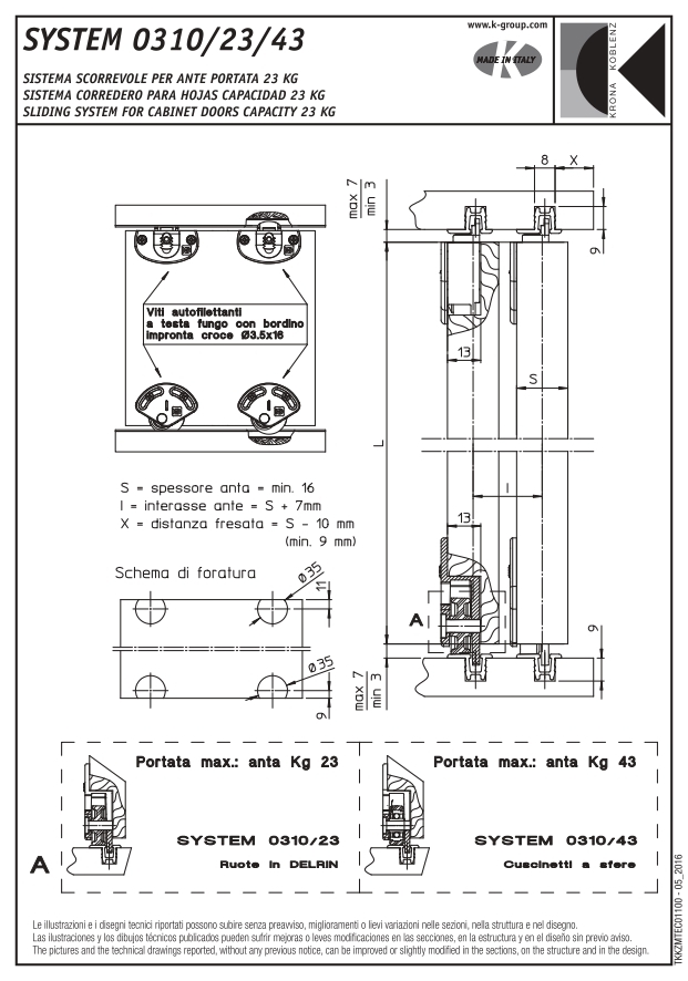 koblenz system 0310/43 installation guide