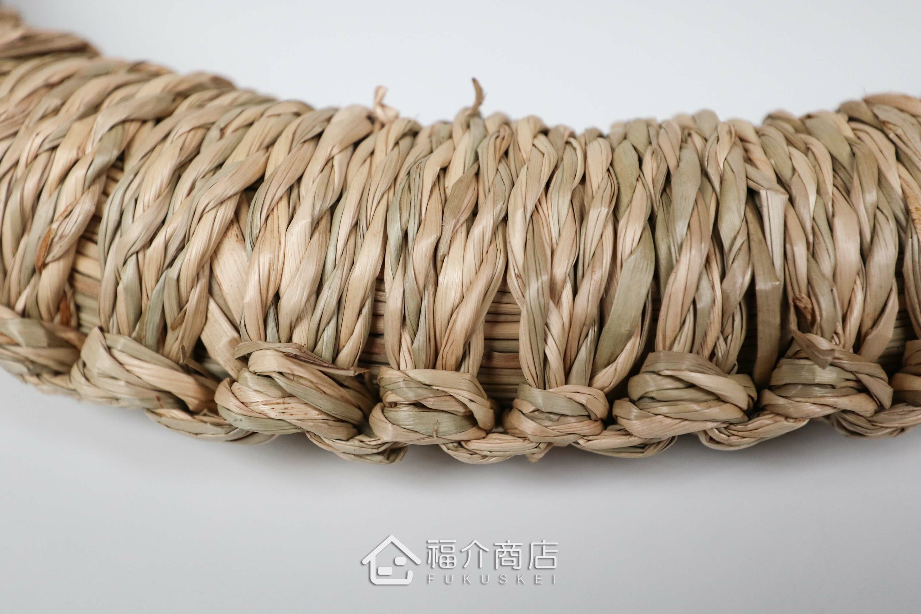 可以放置鍋子的藺草隔熱鍋墊