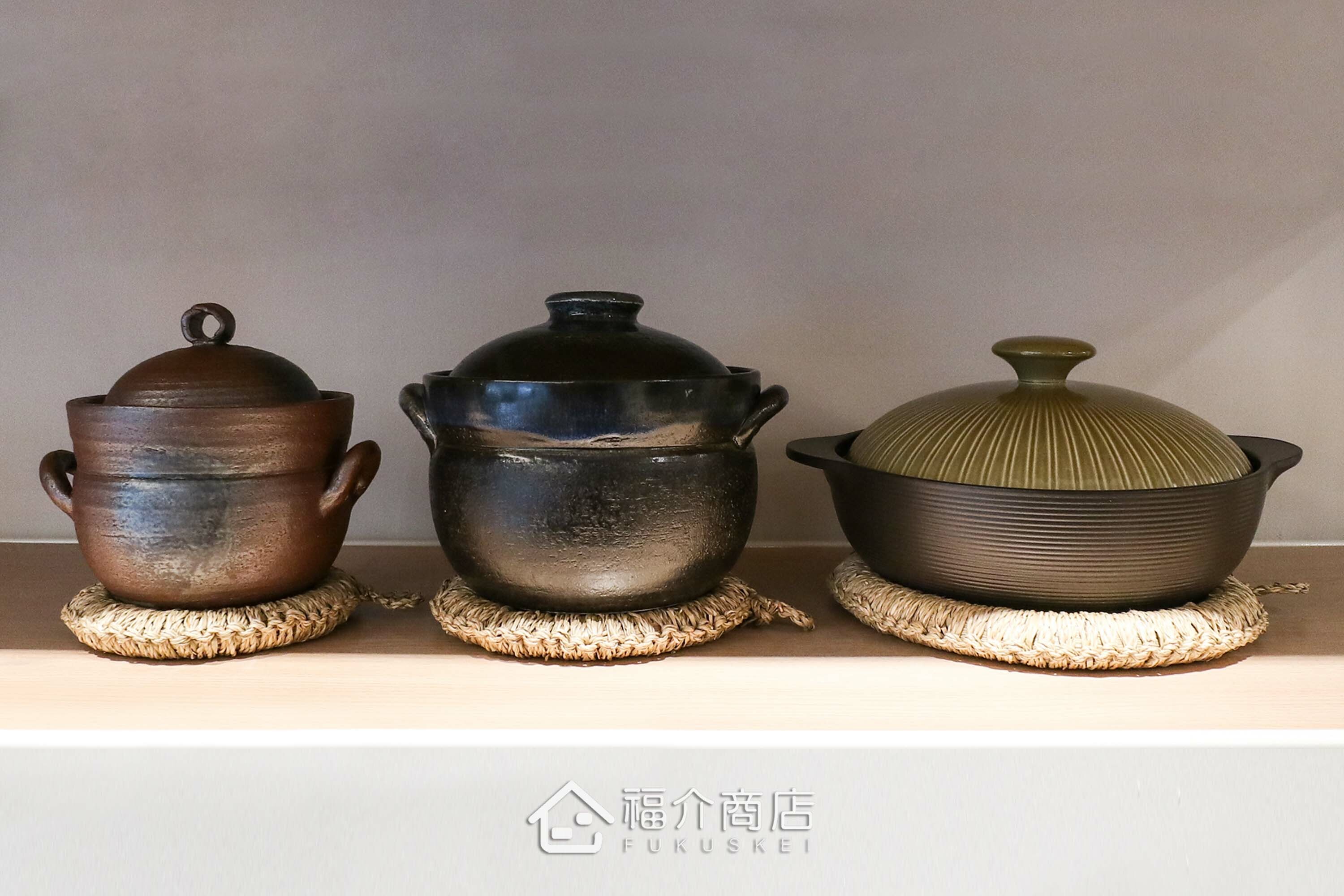 可以放置鍋子的藺草隔熱鍋墊