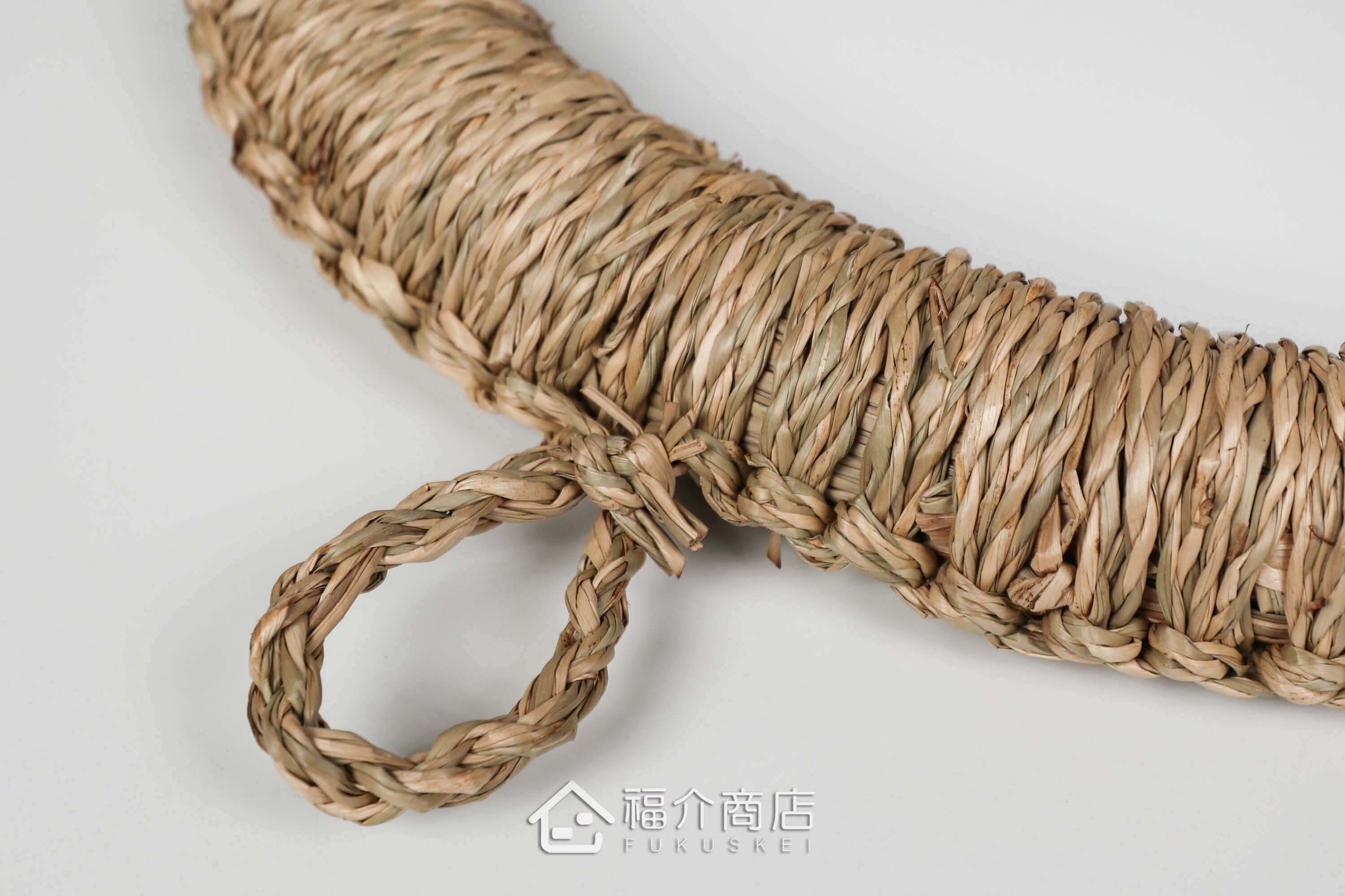 可以放置鍋子的藺草隔熱鍋墊