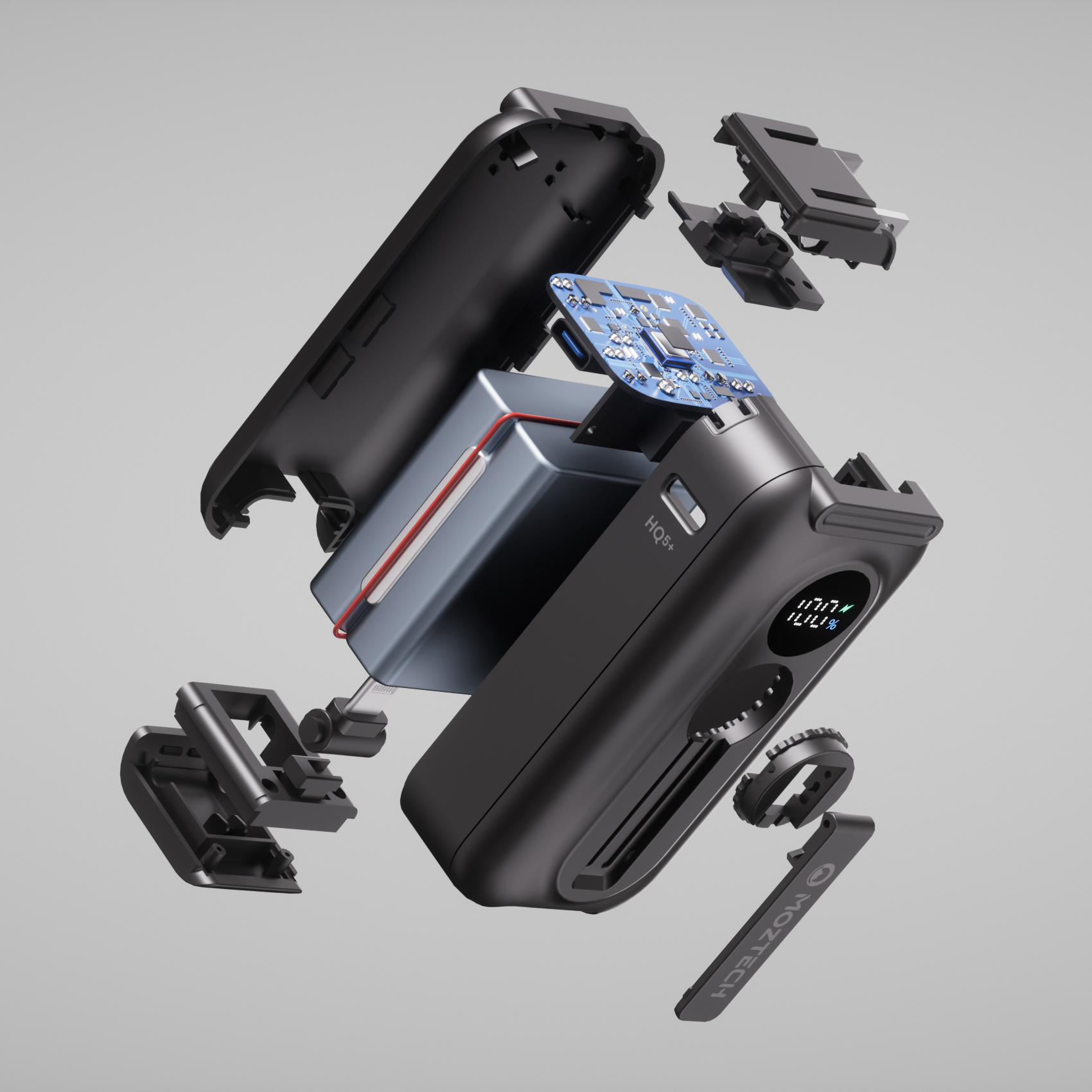 MOZTECH 太空艙 輕巧多功能口袋行動電源