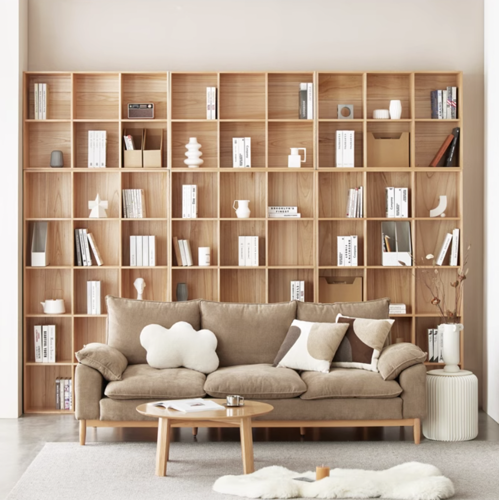 挪威實木書櫃B款NW-A4171