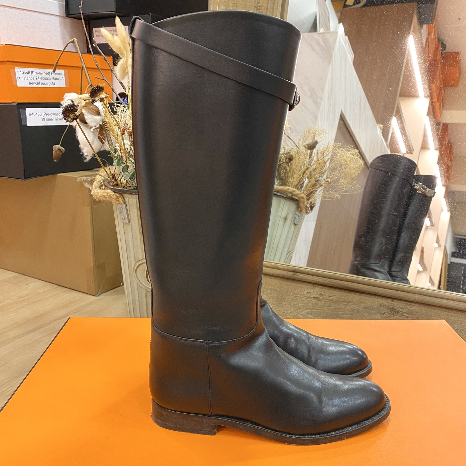 Hermes Kelly Jumping Boots HERMES Jumping Kelly Long Boots Shoes