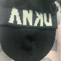 [S] DKNY CLASSIC LOGO BEANIE,BLACK, 755404502918 (SD718)