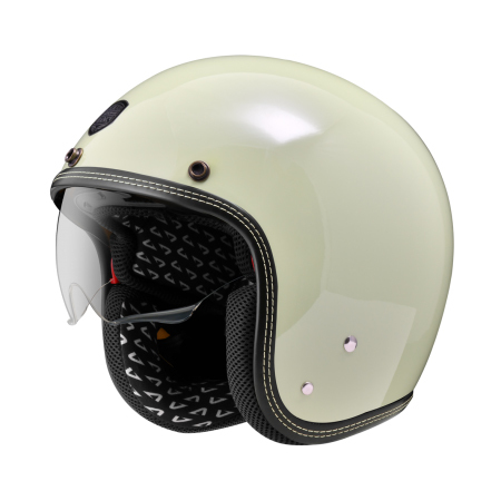 ASTONE SP3 綠白｜astone helmet 半罩 素色 安全帽 內墨片