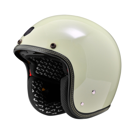 ASTONE SP3 綠白｜astone helmet 半罩 素色 安全帽 內墨片