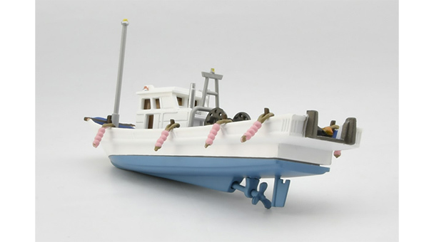 Tomytec 情景小物 009-3 N規 漁船