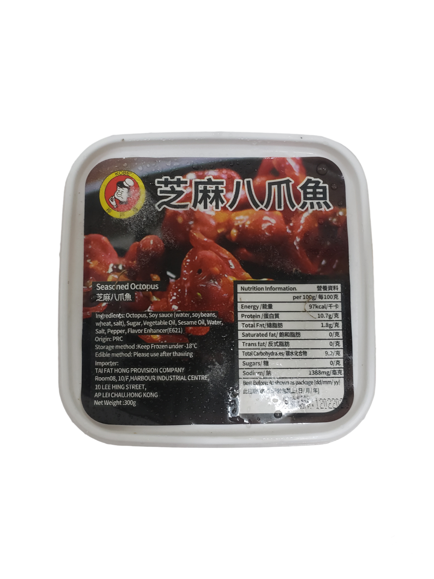 芝麻八爪魚 300g/盒